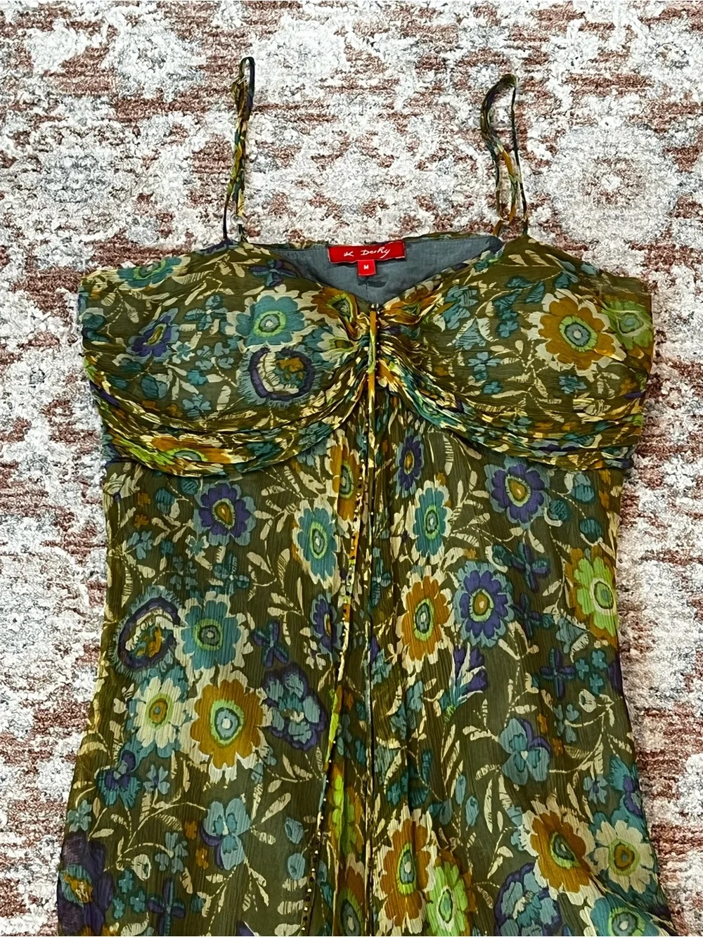 Rene Derhy Mini Babydoll Dress